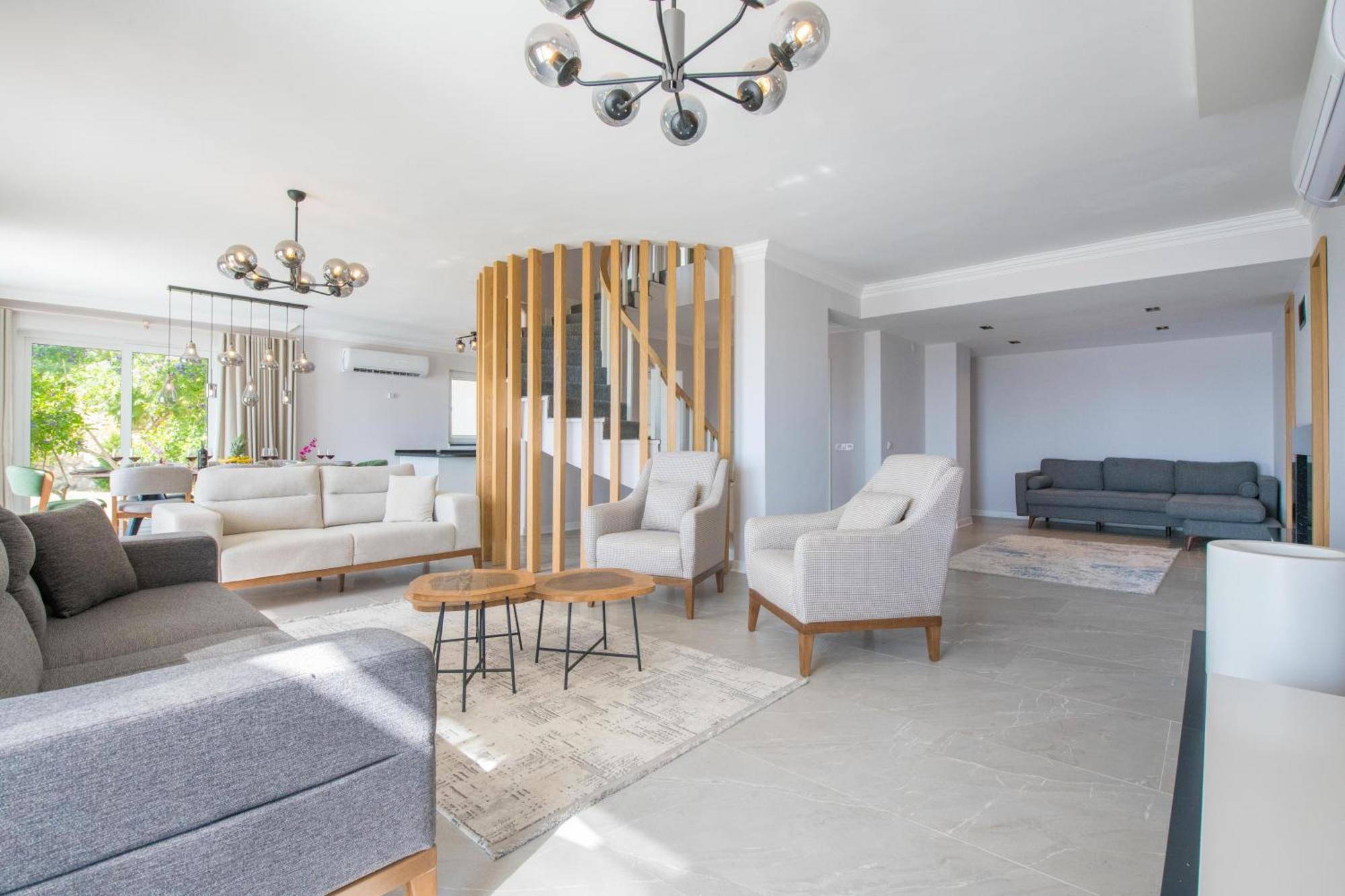 קלקן Beachfront White Villa With Private Swimming Pool מראה חיצוני תמונה